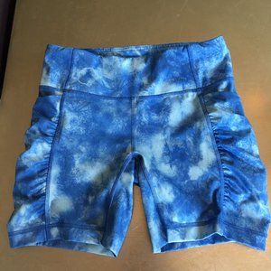 Lululemon Tye Dye Exercise Shorts
